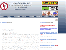 Tablet Screenshot of man.yalova.edu.tr